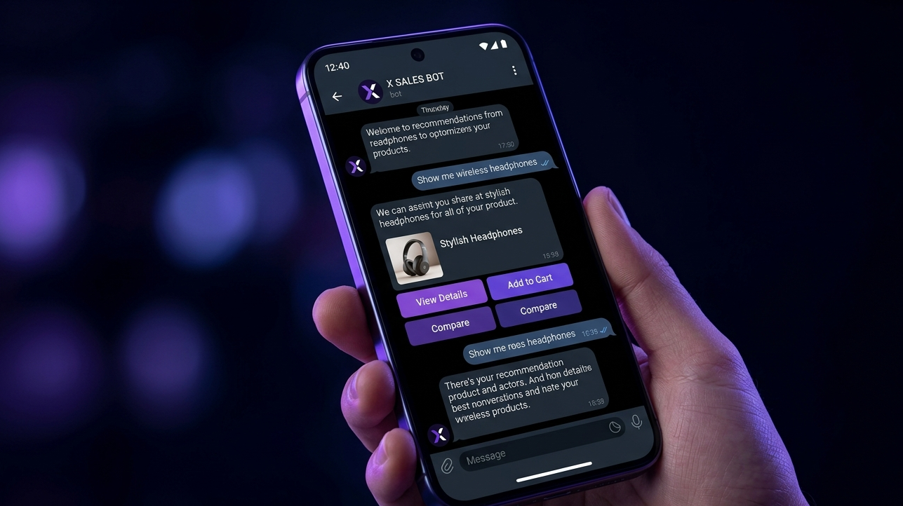 Sales Bot screenshot
